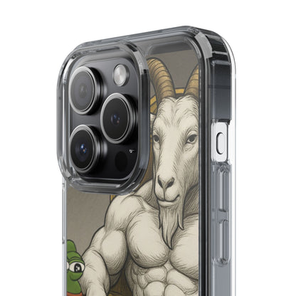 Whimsical Clear Phone Cases with Goat Design - Perfect Gift for Animal Lovers, Unique Phone Accessories, Fun Cell Phone Cases, Quirky [...]