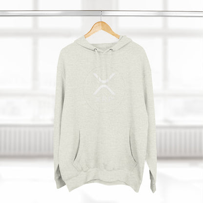 XRP Cozy Three-Panel Fleece Hoodie for Relaxed Casual Style, Perfect for Lounging, Gifting, Everyday Wear, and Cozy Nights