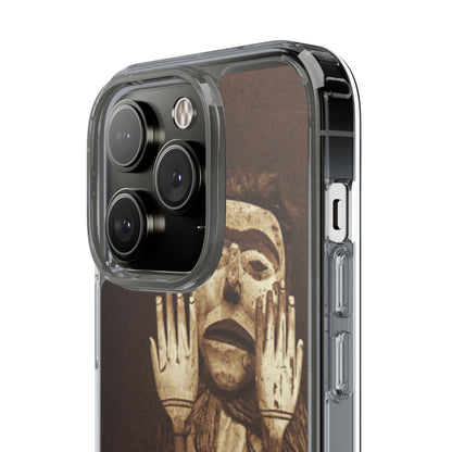Yei Unique Clear Phone Case with Vintage Puppet Design, Artistic Phone Cover, Retro Style Protection, Gifts for Theater Lovers, Customized [...]
