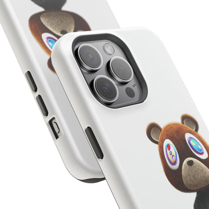 Ye Bear Character Magnetic Phone Cases, Fun Gift, Unique Phone Accessory, Trendy Tech, Personalized Style, Everyday Use