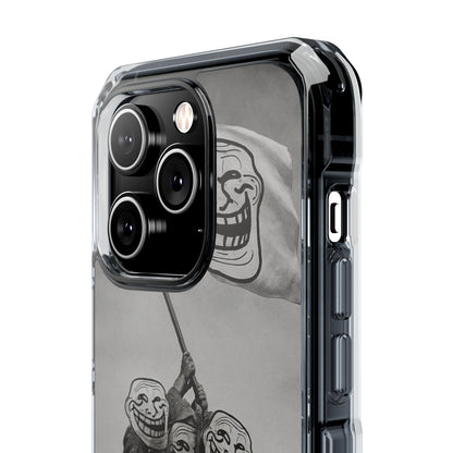 TROLL Flag Phone Case, Trendy Phone Cover, Gift for Gamers, Unique Phone Accessory, Funny Phone Protection