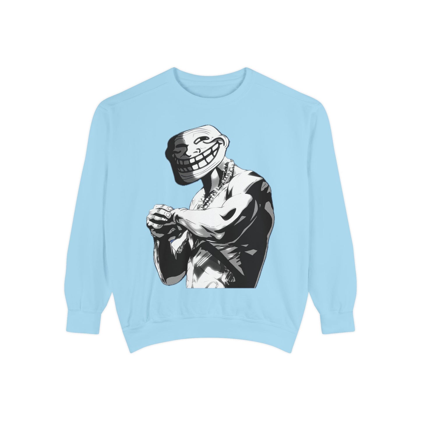 TROLL Stylish Unisex Sweatshirt with Playful Graphic, Trendy Streetwear, Cozy and Casual, Perfect Gift for Any Occasion, Unique Art Design