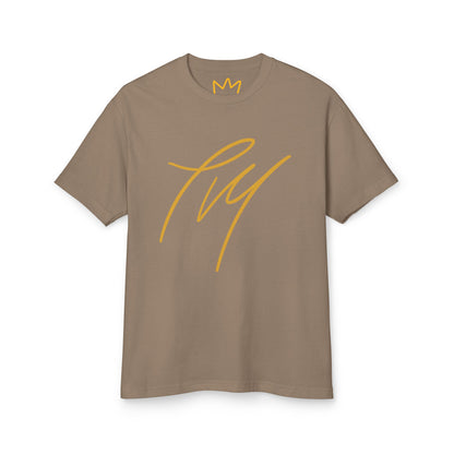 Trench Merch Crown Logo Unisex Heavyweight Cotton Tee, Casual Streetwear Shirt, Gift for Him/Her, Summer Style, Vibrant Graphics Tee