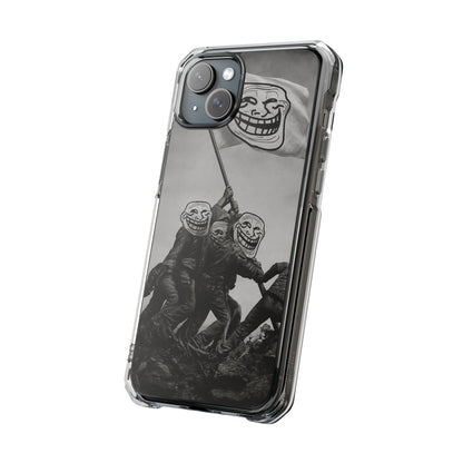 TROLL Flag Phone Case, Trendy Phone Cover, Gift for Gamers, Unique Phone Accessory, Funny Phone Protection