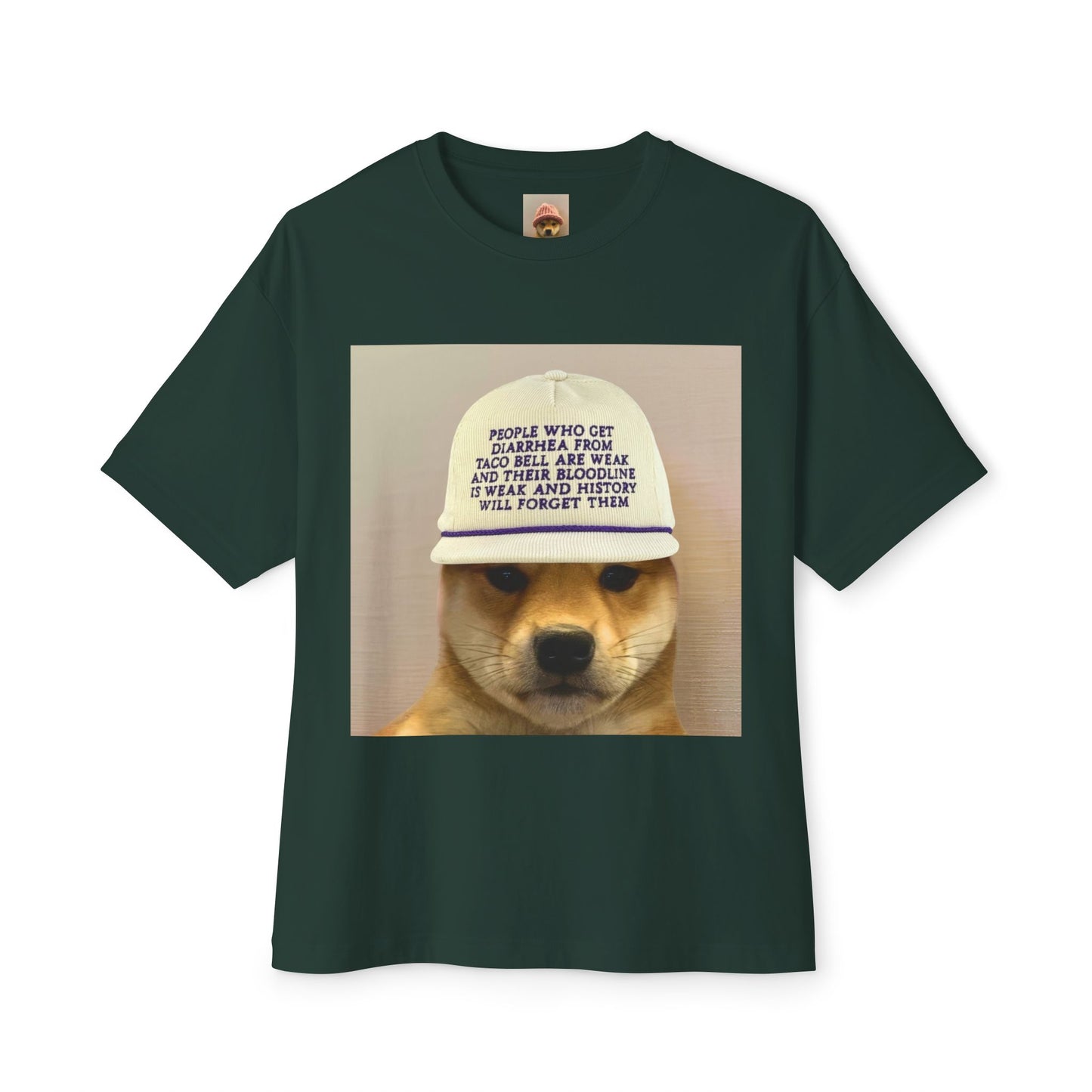 WIF Humorous Dog-Themed Oversized Tee, Casual Graphic Shirt, Gift for Pet Lovers, Funny T-Shirt, Unisex Boxy Tee