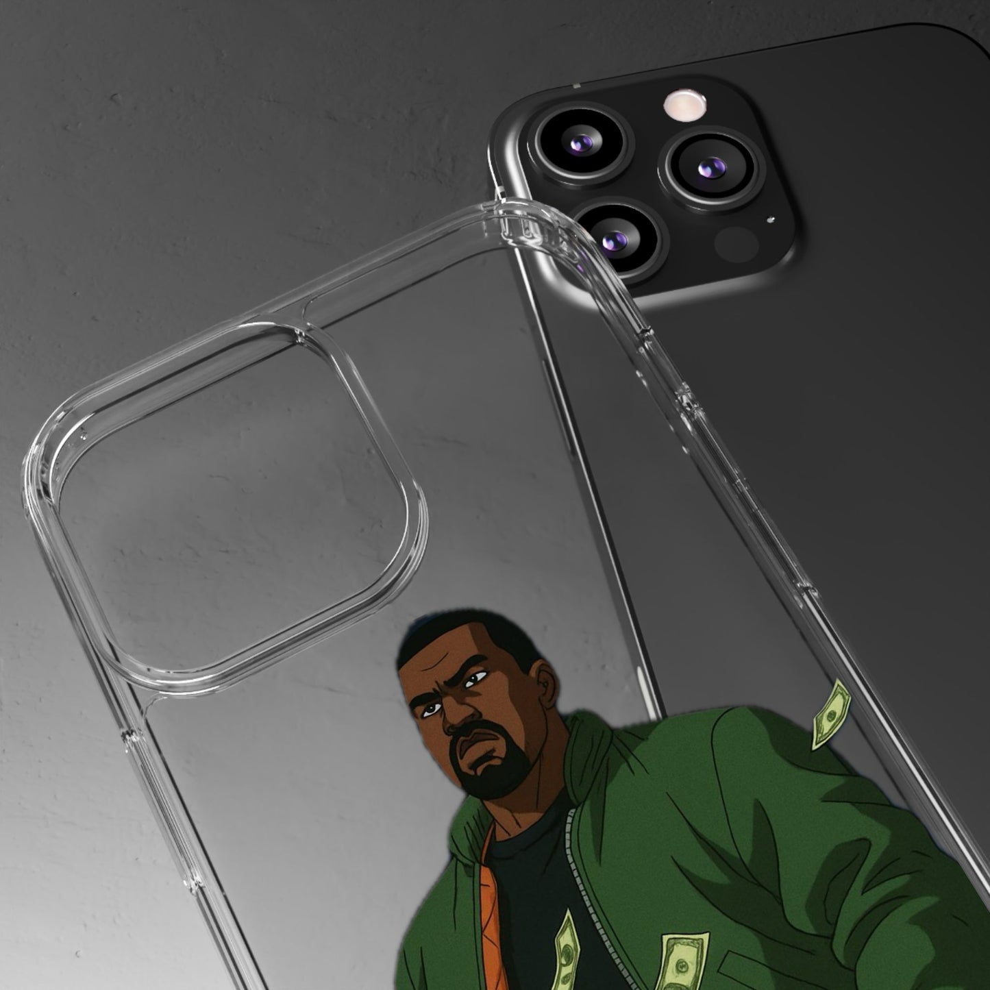 Ye Clear Cases for Unique Style, Phone Accessories, Gift for Him, Customized Phone Case, Geeky Accessories