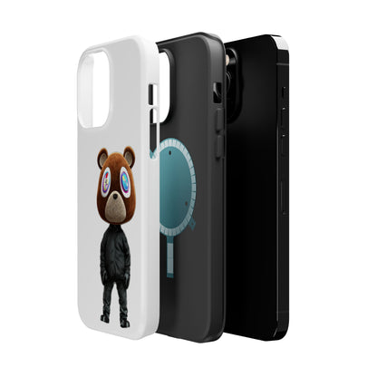 Ye Bear Character Magnetic Phone Cases, Fun Gift, Unique Phone Accessory, Trendy Tech, Personalized Style, Everyday Use