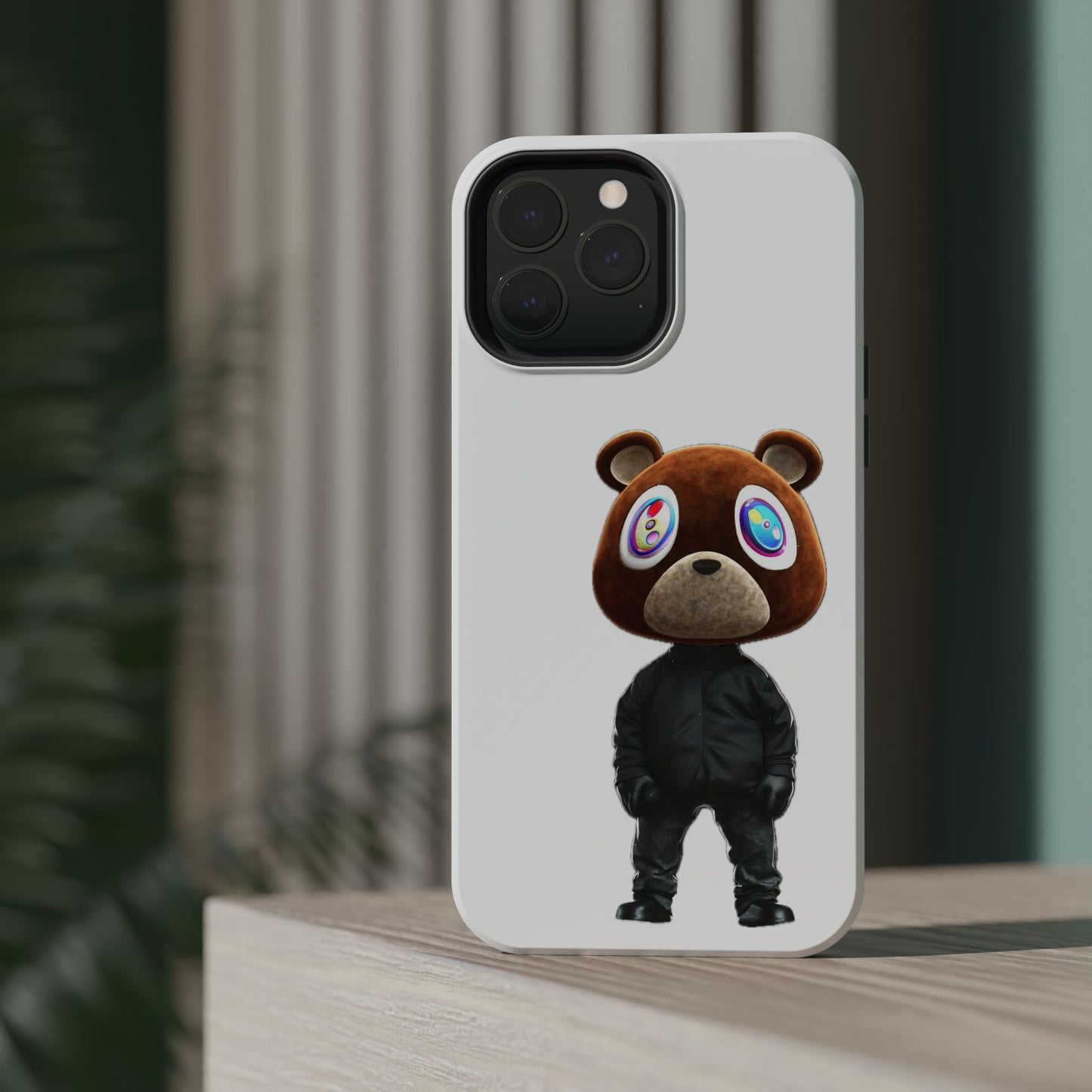 Ye Bear Character Magnetic Phone Cases, Fun Gift, Unique Phone Accessory, Trendy Tech, Personalized Style, Everyday Use