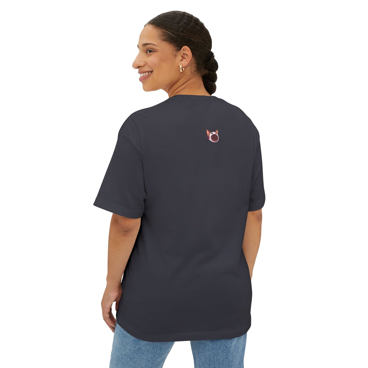 POPCAT Graphic Tee, Relaxed Fashion Top, Unique Gift for Cat Lovers, Funny Statement Shirt, Ideal for Gift Giving