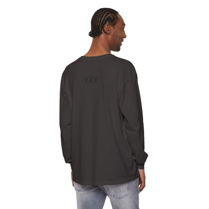Swasticoin Mystical Mountain Long Sleeve T-Shirt | Unisex Graphic Tee, Trendy Layering Top, Casual Wear, Perfect Gift for Adventurers