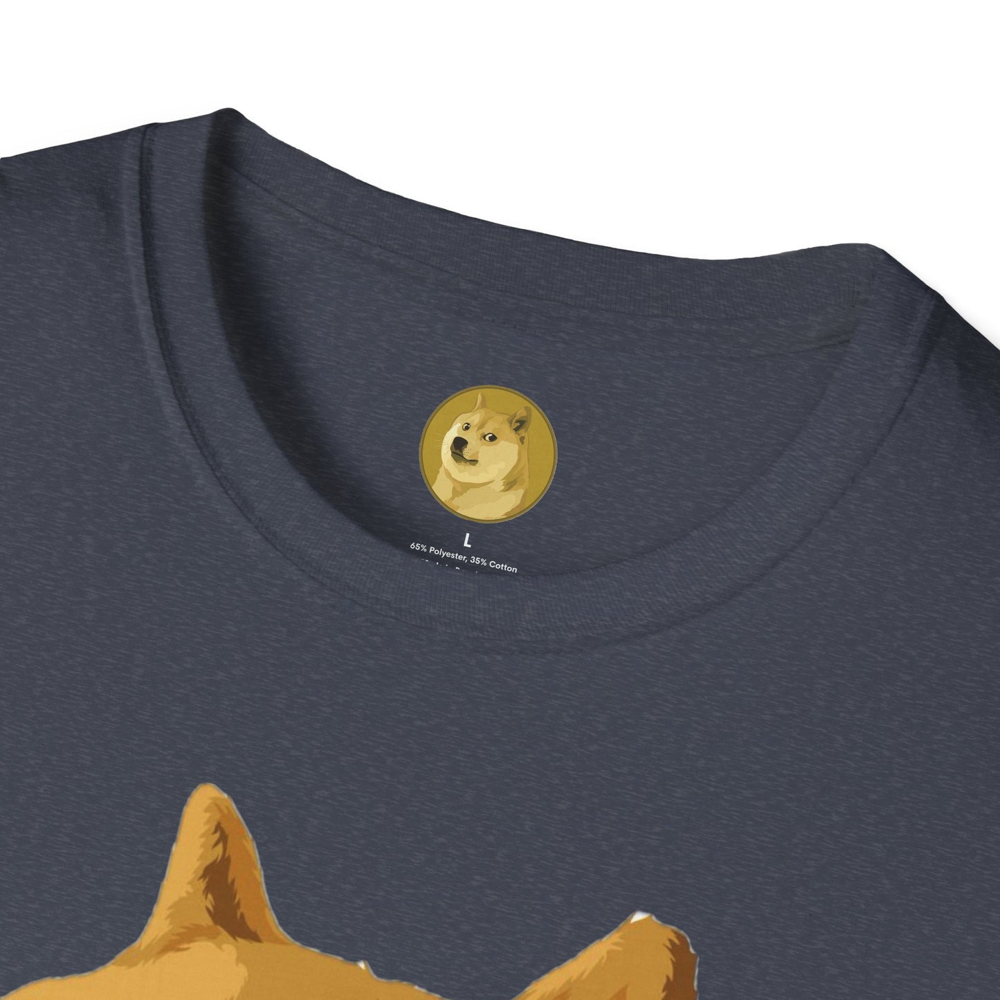 Doge Lover Unisex T-Shirt, Funny Pet Tee, Cute Graphic Tee, Casual Wear, Gift for Dog Owners, Birthday Gift, Relaxed Fit