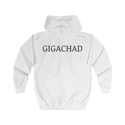 GIGA Unisex Full Zip Hoodie | Trendy Sweatshirt for Casual Outings, Gift for Friends, Gym Wear, Unique Fashion Statement