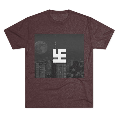 Swasticoin Urban Skyline Graphic Tee, Vintage City Aesthetic Shirt, Unisex Tri-Blend Crew Tee for Casual Style, Perfect Gift for City Lovers, [...]