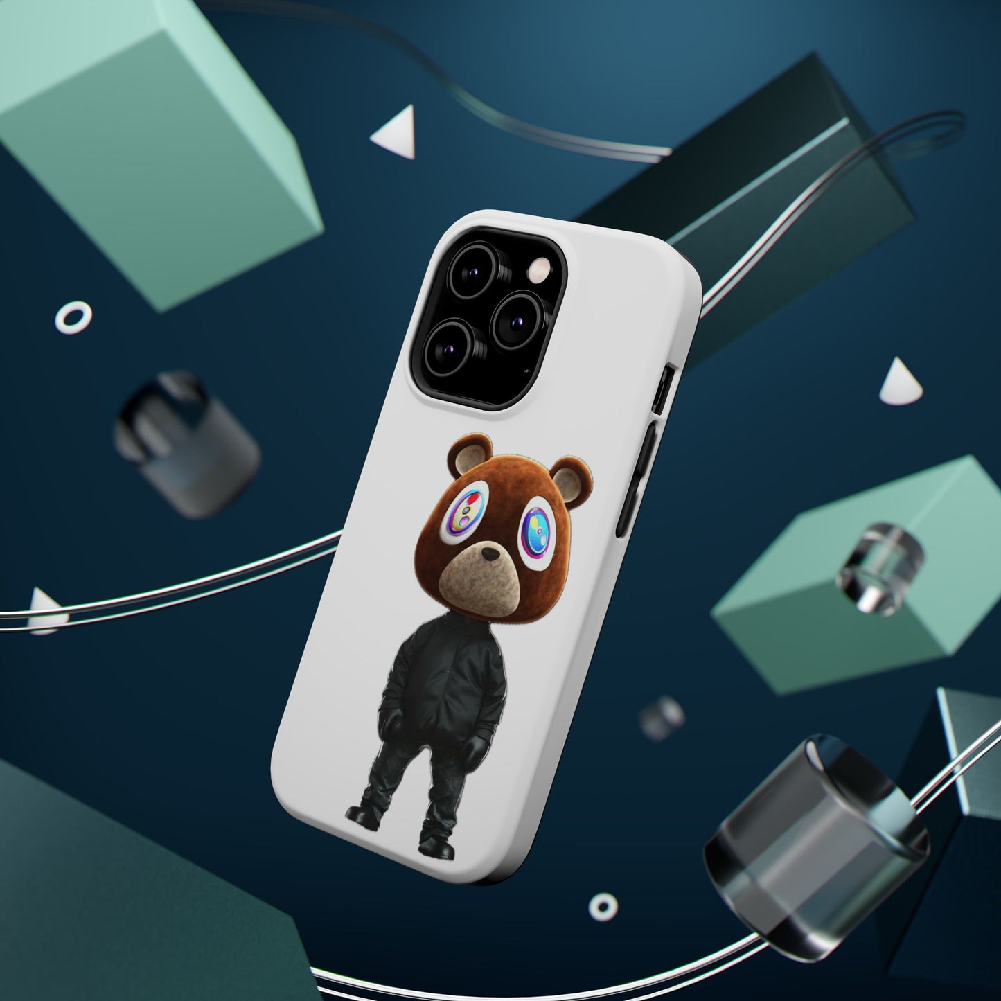Ye Bear Character Magnetic Phone Cases, Fun Gift, Unique Phone Accessory, Trendy Tech, Personalized Style, Everyday Use