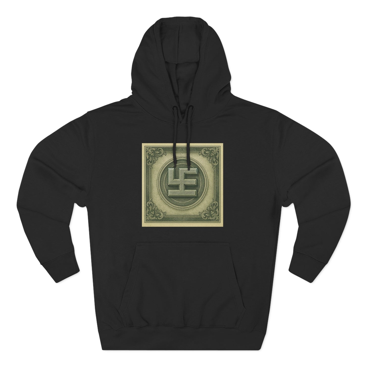 Swasticoin Cozy Three-Panel Fleece Hoodie - Ideal for Casual Days, Layering, and Gift Giving | Perfect for Home, Travel, and Outdoor Use