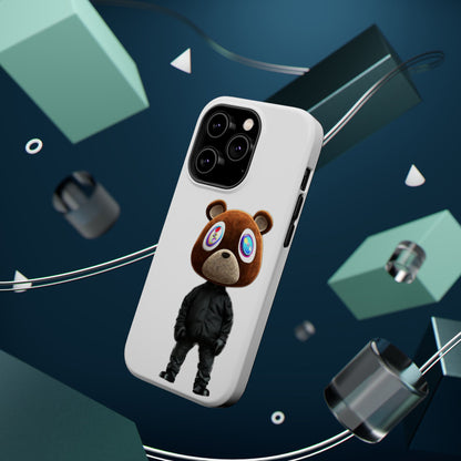 Ye Bear Character Magnetic Phone Cases, Fun Gift, Unique Phone Accessory, Trendy Tech, Personalized Style, Everyday Use