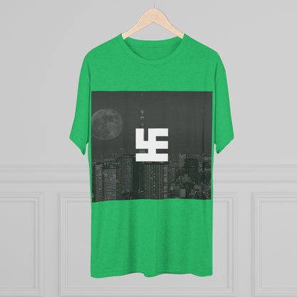 Swasticoin Urban Skyline Graphic Tee, Vintage City Aesthetic Shirt, Unisex Tri-Blend Crew Tee for Casual Style, Perfect Gift for City Lovers, [...]