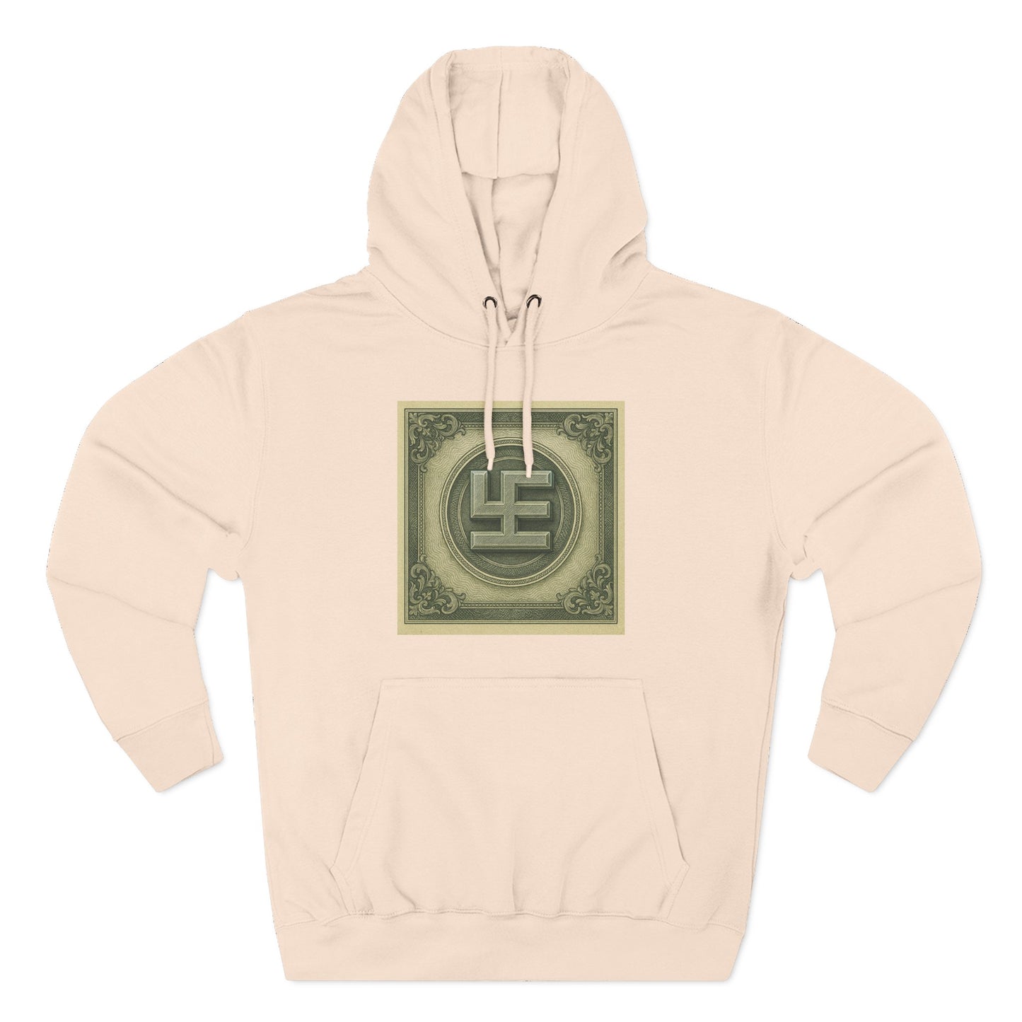 Swasticoin Cozy Three-Panel Fleece Hoodie - Ideal for Casual Days, Layering, and Gift Giving | Perfect for Home, Travel, and Outdoor Use