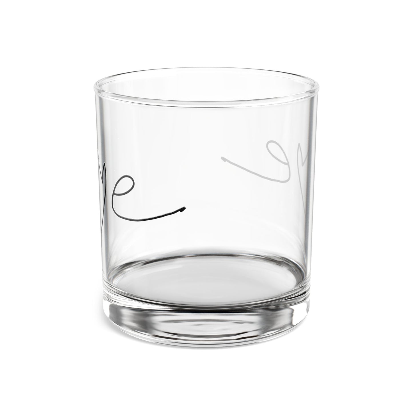 Ye 7BN Elegant Handcrafted Rocks Glass, Perfect for Home Bar, Enjoy in Style, Great Gift for Whiskey Lovers, Wedding, Housewarming, Parties