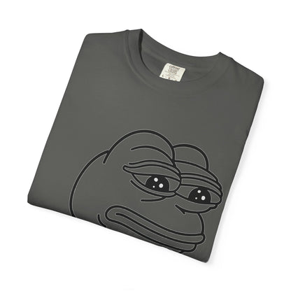 Thoughtful Pepe Unisex T-Shirt, Funny Graphic Tee, Gift for Friends, Casual Wear, Meme Inspired Fashion