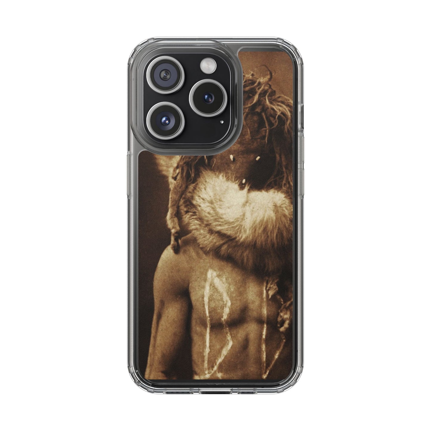 Yei Vintage Artistic Phone Case with Tribal Design, Clear iPhone Case, Boho Style Accessory, Unique Gift for Him/Her, Nature-Inspired [...]