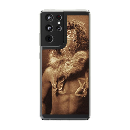 Yei Artistic Clear Phone Case for Unique Expression, Phone Accessories, Nature Lovers, Boho Style, Gift for Him/Her