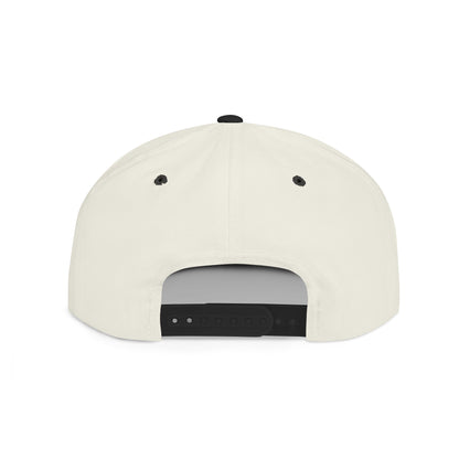 GIGA Zen Meditation Flat Bill Snapback Hat, Mindfulness Cap, Yoga Headwear, Gift for Him/Her, Casual Everyday Wear, Stylish Accessory