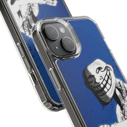 TROLL Clear Cases with Bold Graphic Design, Awesome Phone Accessories, Unique Gifts, Cartoon Phone Covers, Trendy Tech Gear