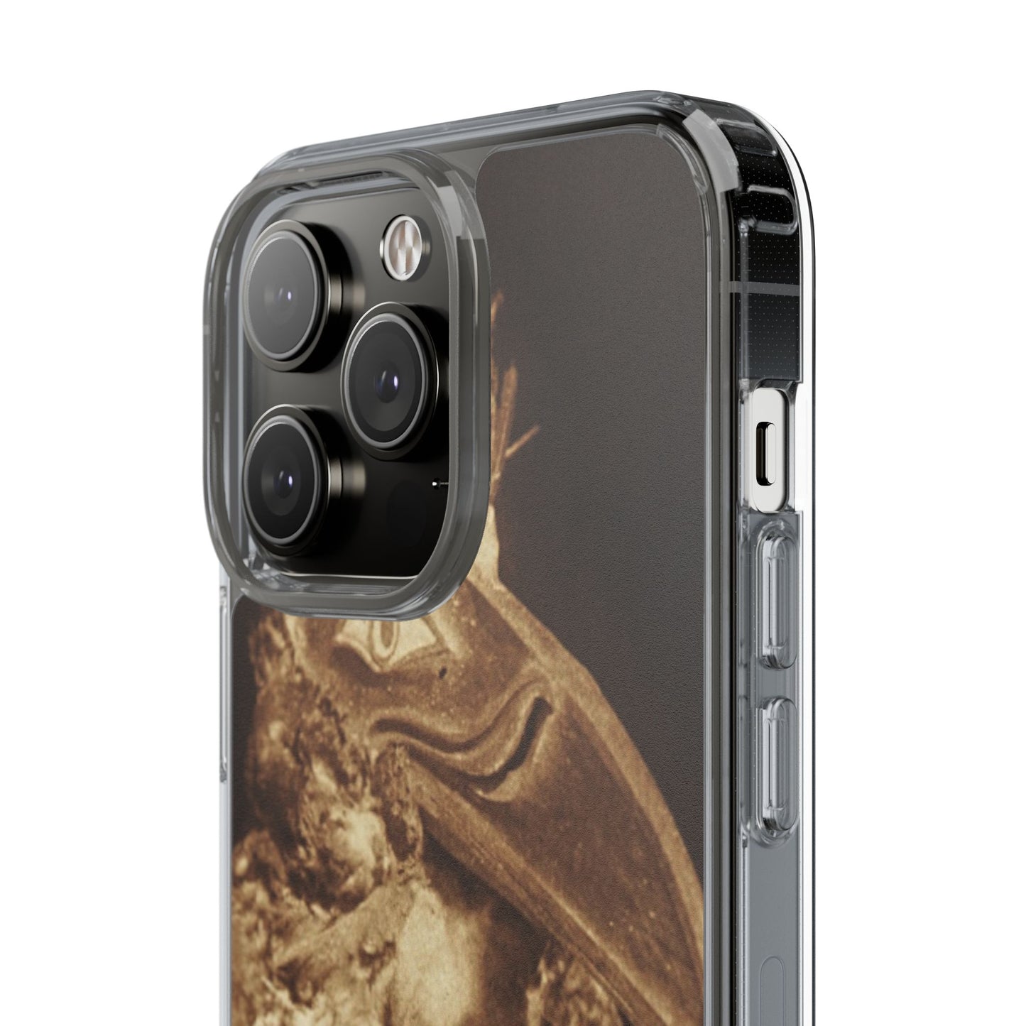 Yei Vintage Bird Design Clear Phone Case, Artistic Phone Accessories, Unique Gift for Nature Lovers, Eco-Friendly Tech Case, Stylish Protection
