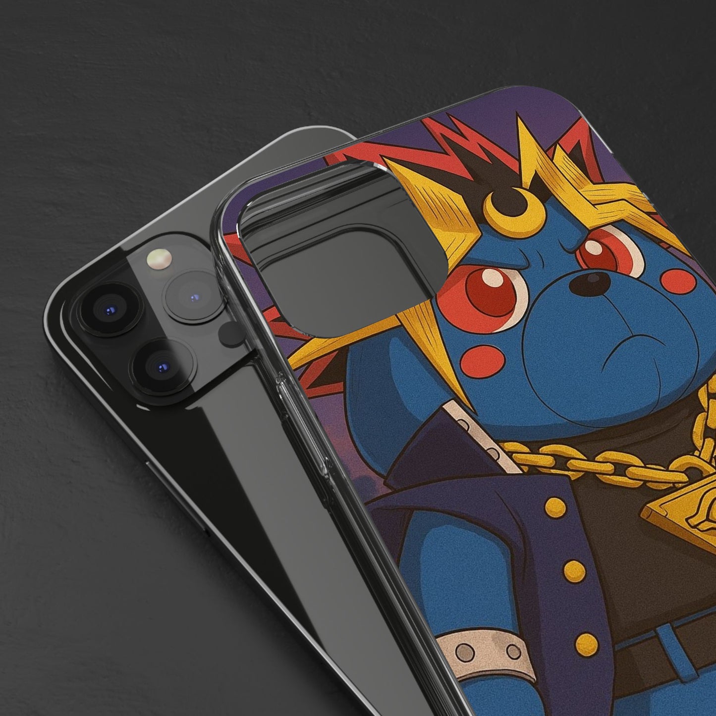 4NBT Clear Cases for Gaming Fans, Illustrated Phone Protection, Cute Anime Style, Collectible Accessories, Perfect Gift for Gamers