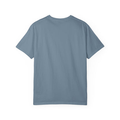 POPCAT Whimsical Cat Face T-Shirt, Unisex Garment-Dyed Tee for Cat Lovers, Cute Casual Wear, Gift for Pet Owners, Perfect for Everyday Style