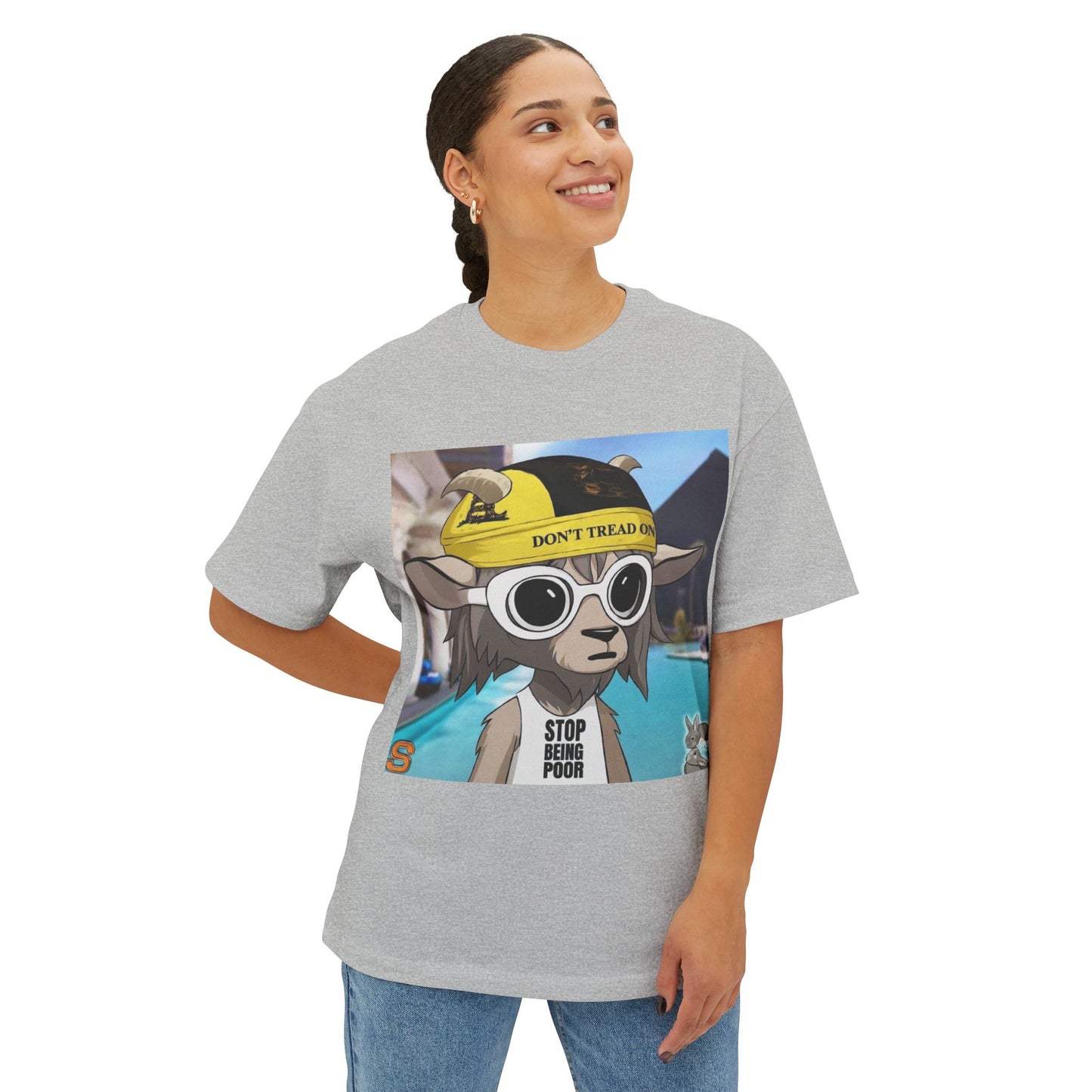 Cool Goat Alon Unisex Oversized Tee | Fun Summer Vibes | Perfect Gift for Friends | Stylish Casual Wear, Relaxed Fit T-Shirt, Pool Party [...]