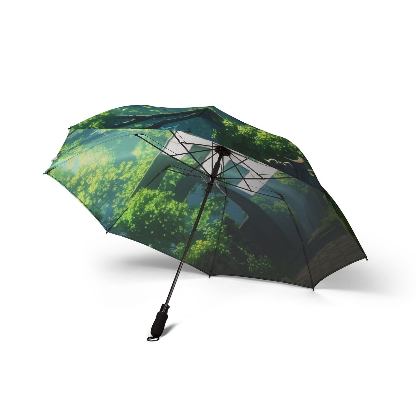Swasticoin Enchanting Forest Design Foldable Umbrella | Stylish Rain Gear, Travel Accessory, Gift for Nature Lovers, Unique Outdoor Gear, [...]