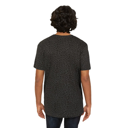 Trench Merch Crown Leopard Print Tee, Casual Statement Shirt, Urban Fashion Top, Gift for Him, Everyday Wear