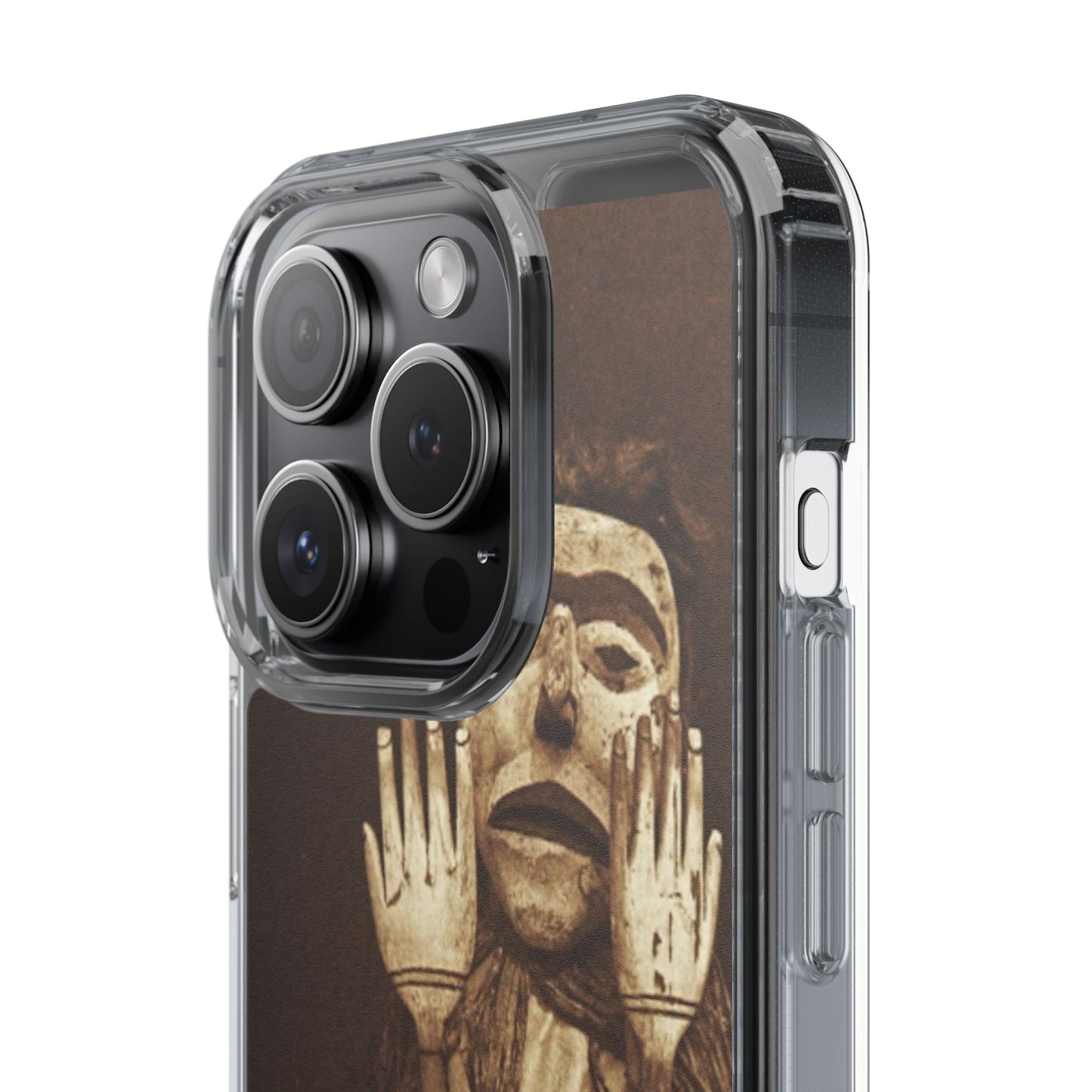 Yei Unique Clear Phone Case with Vintage Puppet Design, Artistic Phone Cover, Retro Style Protection, Gifts for Theater Lovers, Customized [...]