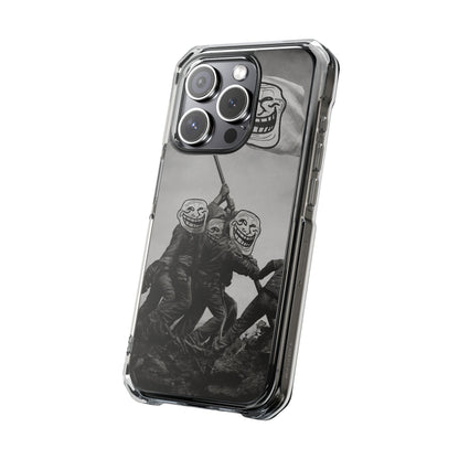 TROLL Flag Phone Case, Trendy Phone Cover, Gift for Gamers, Unique Phone Accessory, Funny Phone Protection