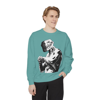 TROLL Stylish Unisex Sweatshirt with Playful Graphic, Trendy Streetwear, Cozy and Casual, Perfect Gift for Any Occasion, Unique Art Design