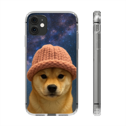 WIF Lovers Clear Phone Case, Cute Phone Cover for Animal Lovers, Pet Gift, Trendy Smartphone Accessory, Unique Dog Case