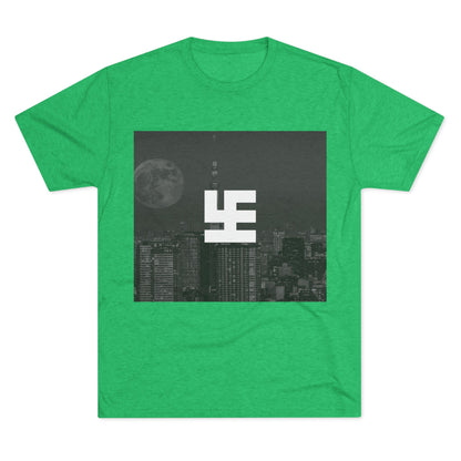 Swasticoin Urban Skyline Graphic Tee, Vintage City Aesthetic Shirt, Unisex Tri-Blend Crew Tee for Casual Style, Perfect Gift for City Lovers, [...]