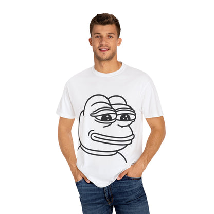 Pepe Meme Unisex T-Shirt | Funny Graphic Tee for Casual Wear, Gift for Friends, Humor Apparel, Meme Lover's Shirt, Streetwear