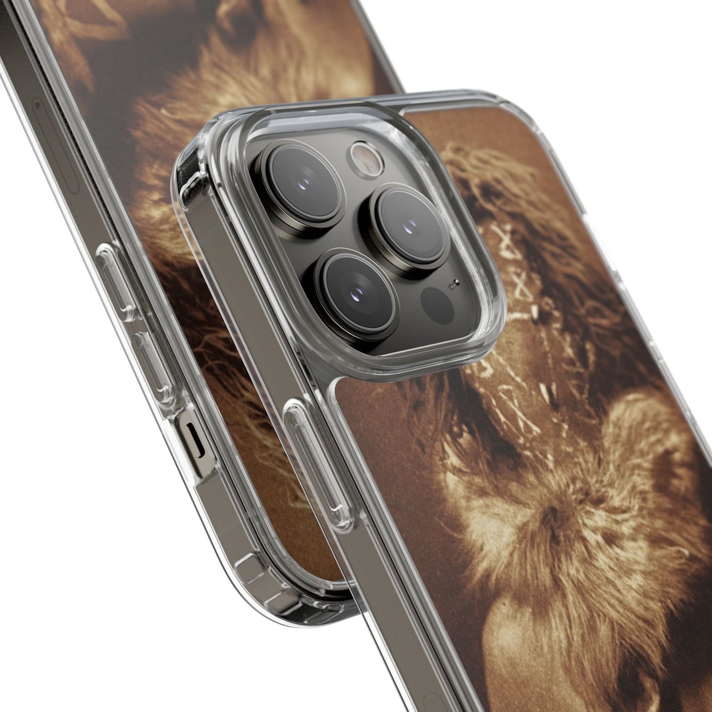Yei Artistic Clear Phone Case for Unique Expression, Phone Accessories, Nature Lovers, Boho Style, Gift for Him/Her
