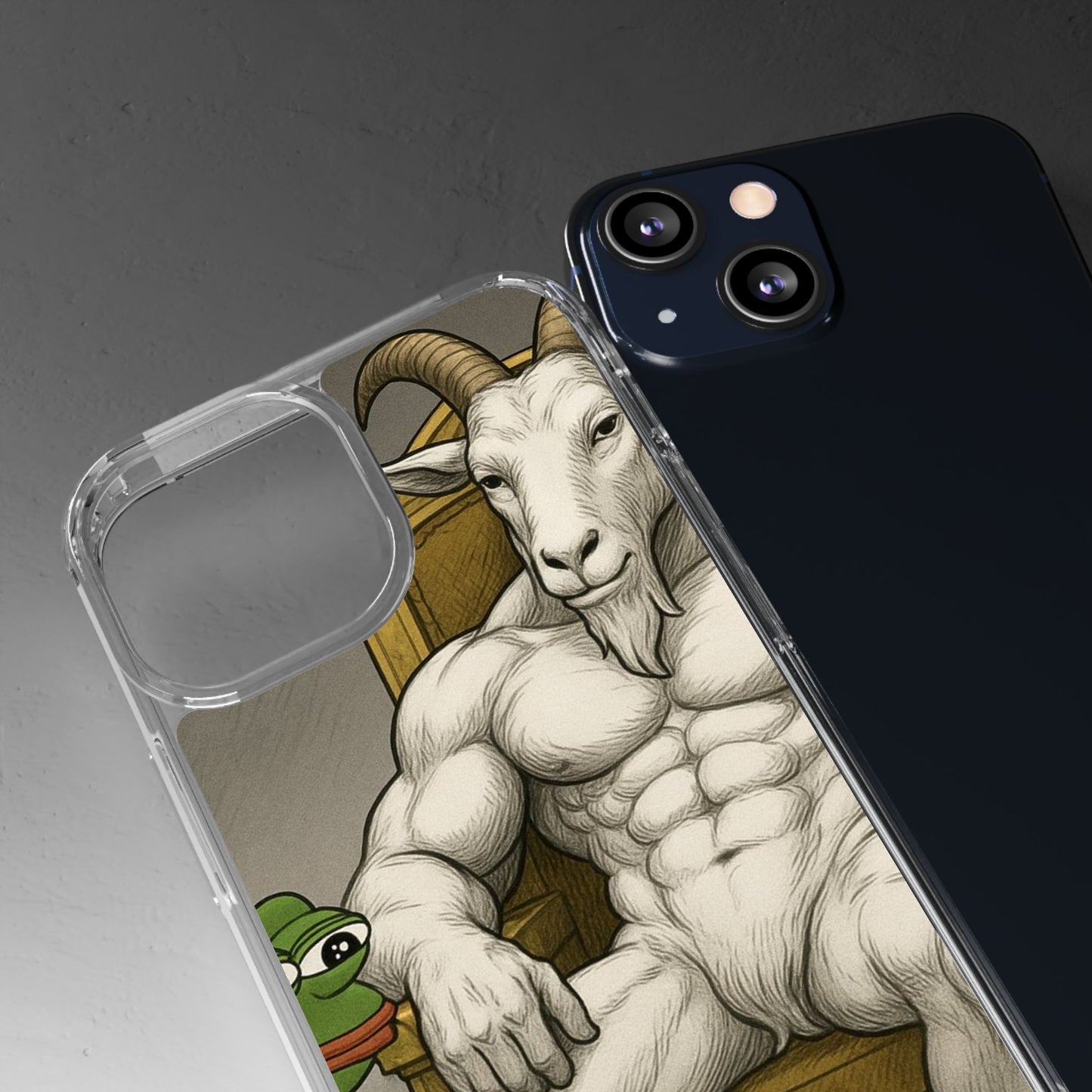 Whimsical Clear Phone Cases with Goat Design - Perfect Gift for Animal Lovers, Unique Phone Accessories, Fun Cell Phone Cases, Quirky [...]