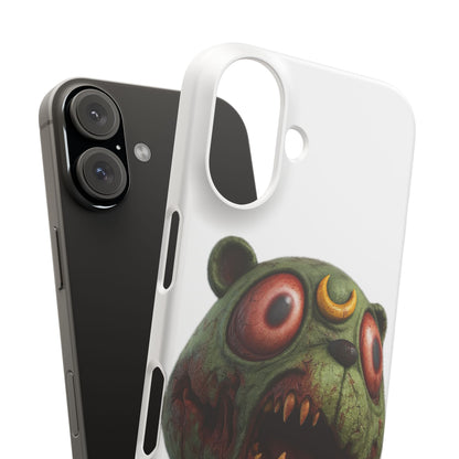 4NBT Zombie Bear Phone Case, Horror Snap Case, Cute but Spooky Accessory, Gift for Halloween, Unique Phone Cover