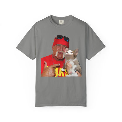 POPCAT Hilarious Unisex T-Shirt: Perfect for Dads, Pet Lovers, Gifts, Funny Apparel, Casual Wear, Cat Lovers