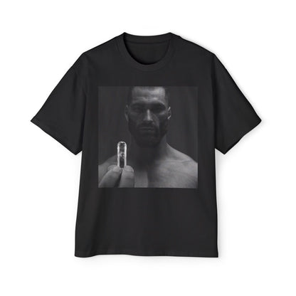 GIGA Men's Oversized Graphic Tee - Streetwear Staple, Gigachad Design, Casual Comfort, Perfect Gift for Him, Ideal for Music Festivals, [...]