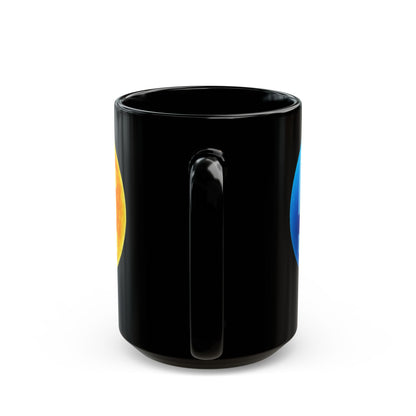 9gy Swasticoin Colorful Coin Design Mug, Unique Coffee Cup, Cryptocurrency Gift, Vibrant Tea Mug, Geeky Kitchen Decor, Fun Collectible Mug
