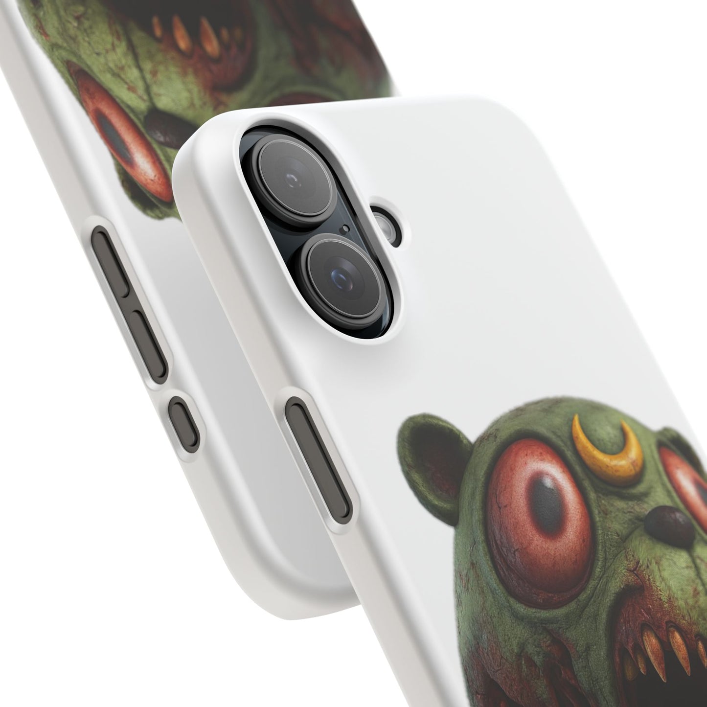 4NBT Zombie Bear Phone Case, Horror Snap Case, Cute but Spooky Accessory, Gift for Halloween, Unique Phone Cover