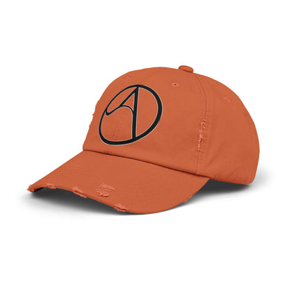 @ye Trendy Unisex Distressed Cap, Casual Hat, Vintage Style, Adjustable Dad Hat, Gift for Him or Her, Everyday Wear