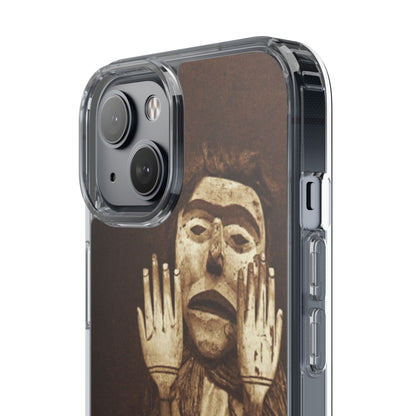 Yei Unique Clear Phone Case with Vintage Puppet Design, Artistic Phone Cover, Retro Style Protection, Gifts for Theater Lovers, Customized [...]