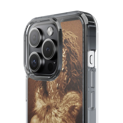 Yei Artistic Clear Phone Case for Unique Expression, Phone Accessories, Nature Lovers, Boho Style, Gift for Him/Her